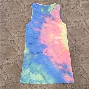 Neon Tie Dye Tank